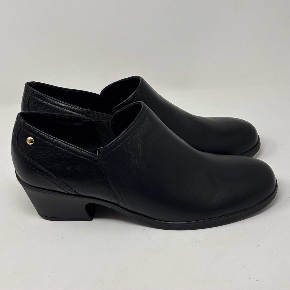 Flex Step Black Slip On Booties Malcolm Size 11 NWT - Picture 6 of 13